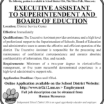 SD 564 Executive Assistant to Superintendent 2×4