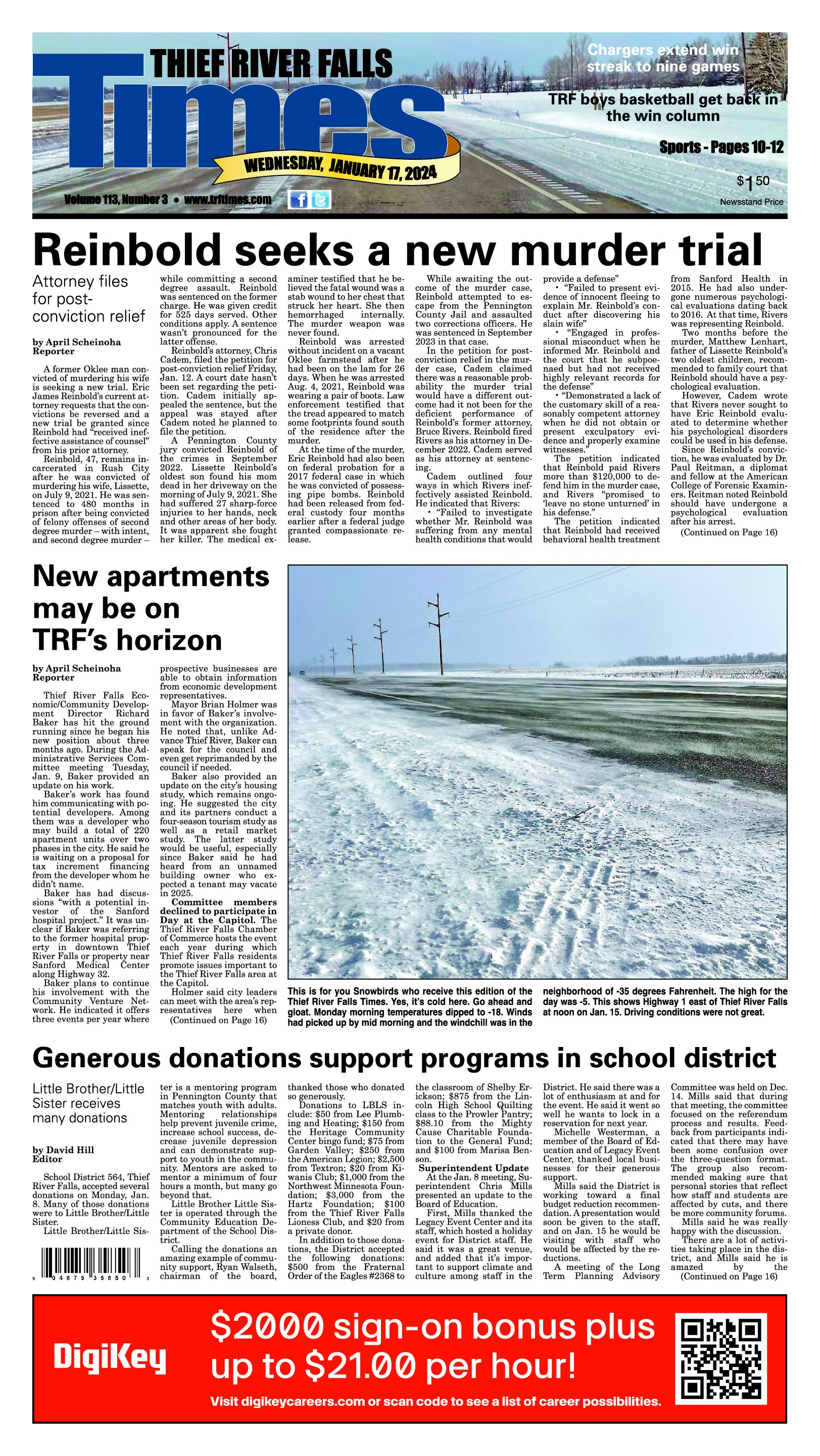 January 17 2024 Thief River Falls Times Northern Watch Official Page   011724 Pdf 