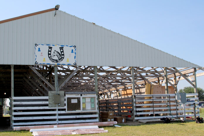 Horse barn - daylight