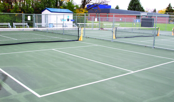 Pickleball courts