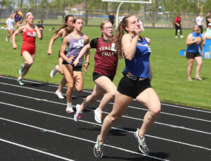 Girls track team qualifies four events for state meet